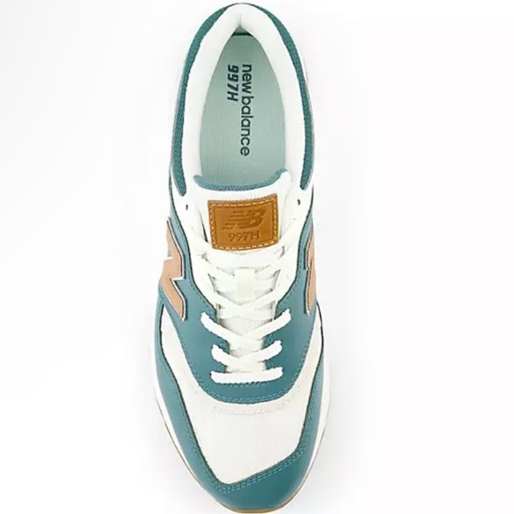 New Balance 997H CORDURA Ivory/Sand Men's Suede Athletic Running Shoes - Picture 4 of 4